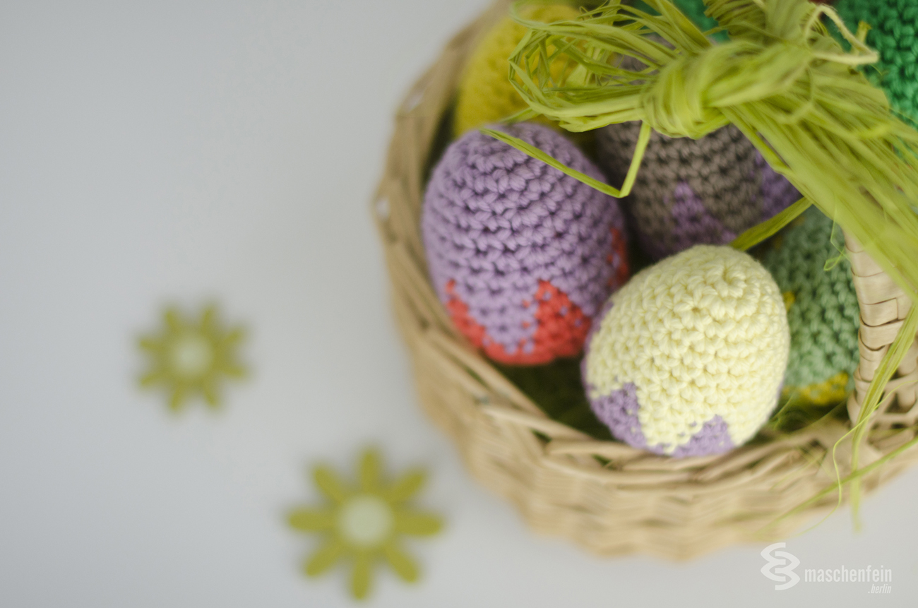 Easter eggs crochet tutorial free