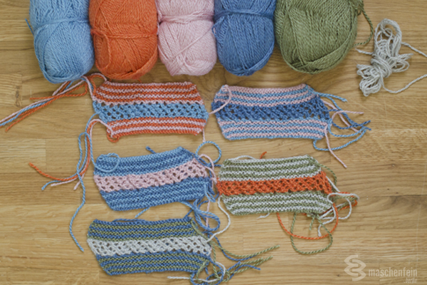 Mairlynd Quicksilver knitting colors
