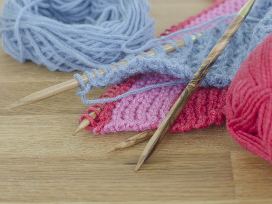 Knitting projects-progress-plan